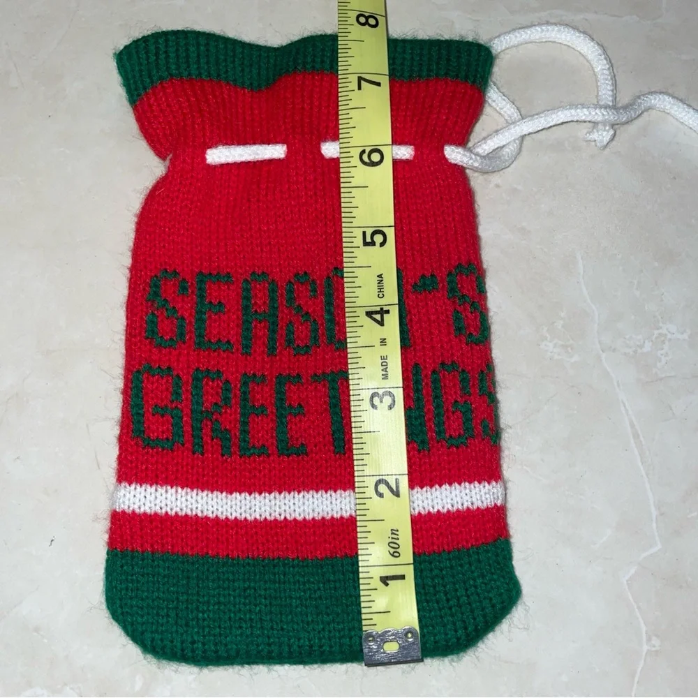 Season’s Greetings Gift Bag Pouch